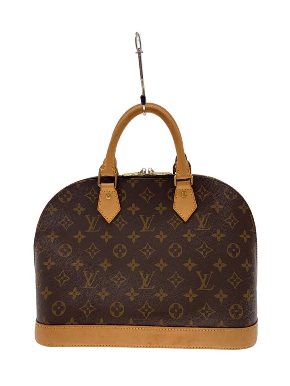 LOUIS VUITTON Alma Monogram Canvas Brown